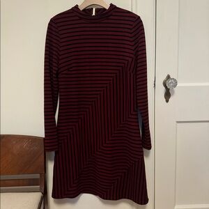 Women’s long sleeve, mock neck mini dress. Hutch via Anthropologie. Size Small.